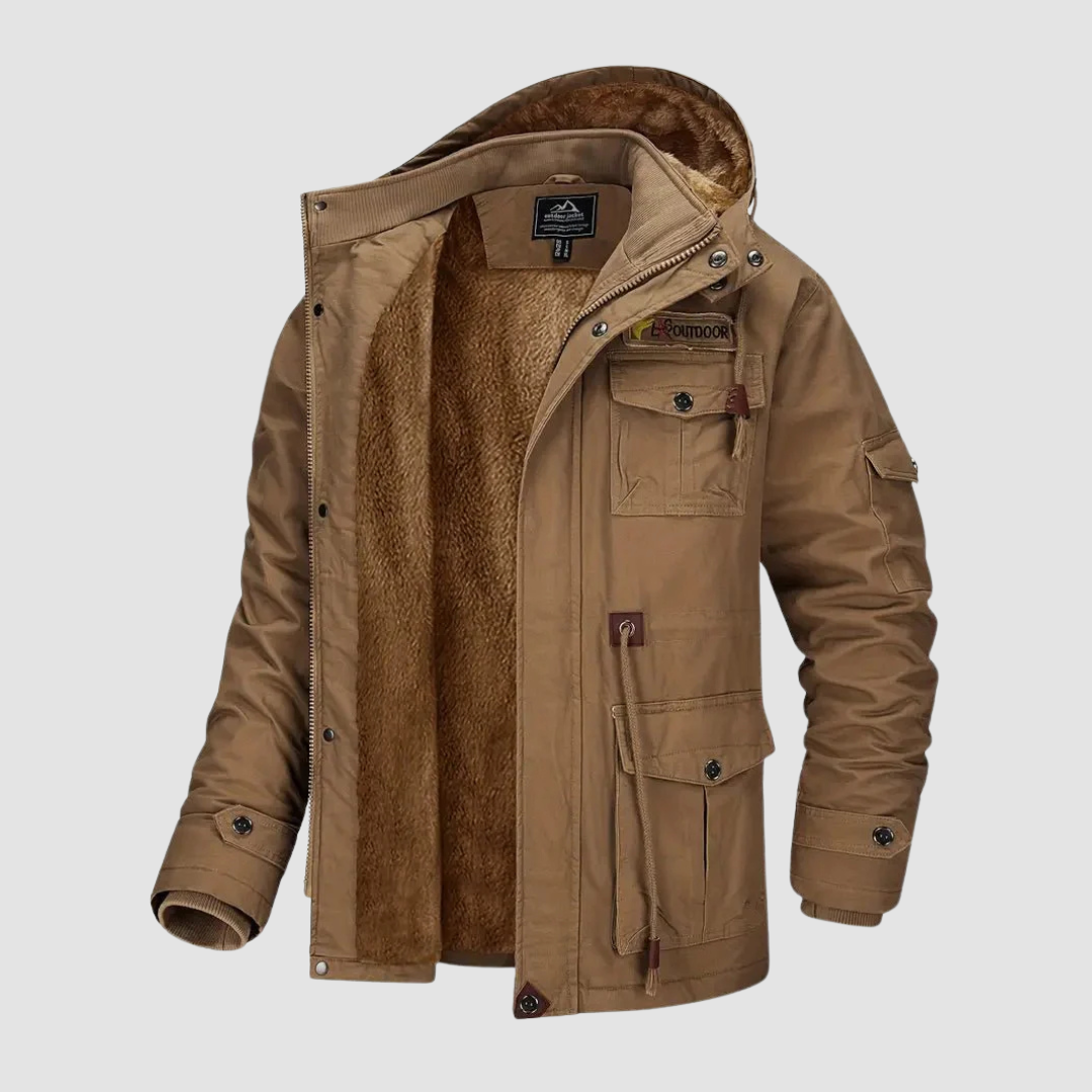 TRONDHEIM - Fleecegefütterte Cargojacke