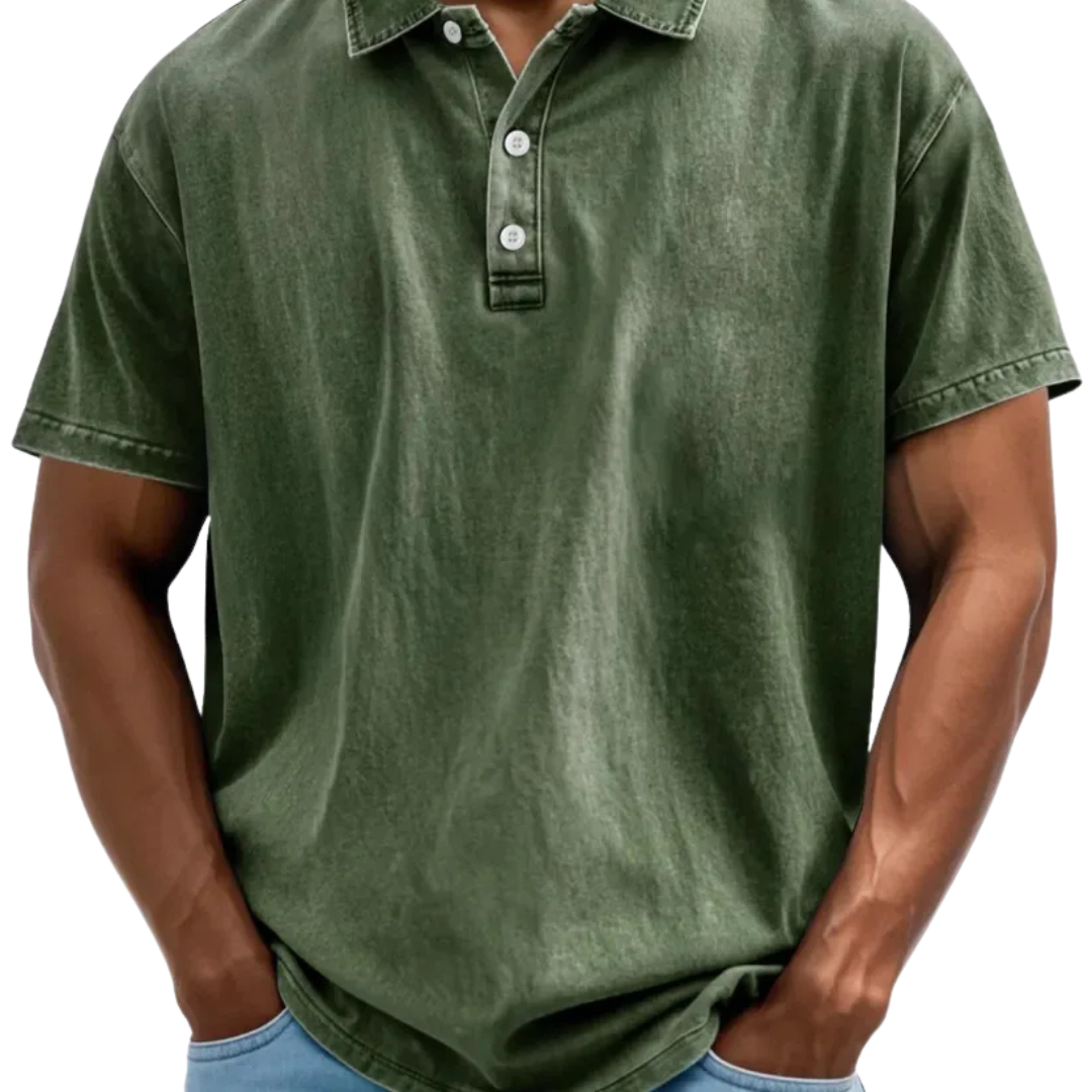 JOHAN - Polohemd Kurzarm