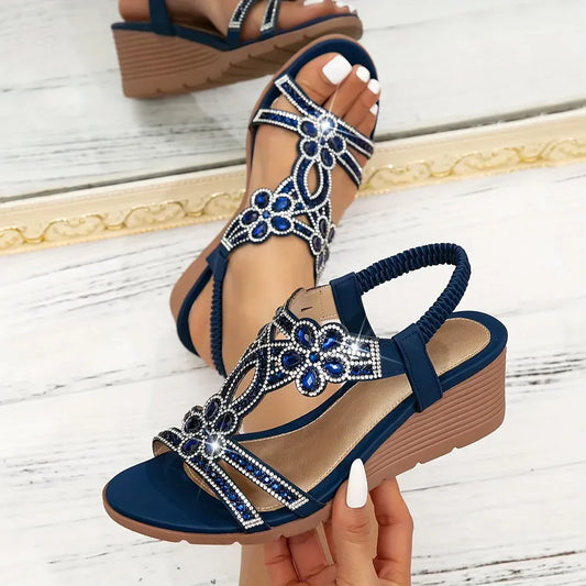 LARA - Elegante orthopädische Keilsandalen für Damen
