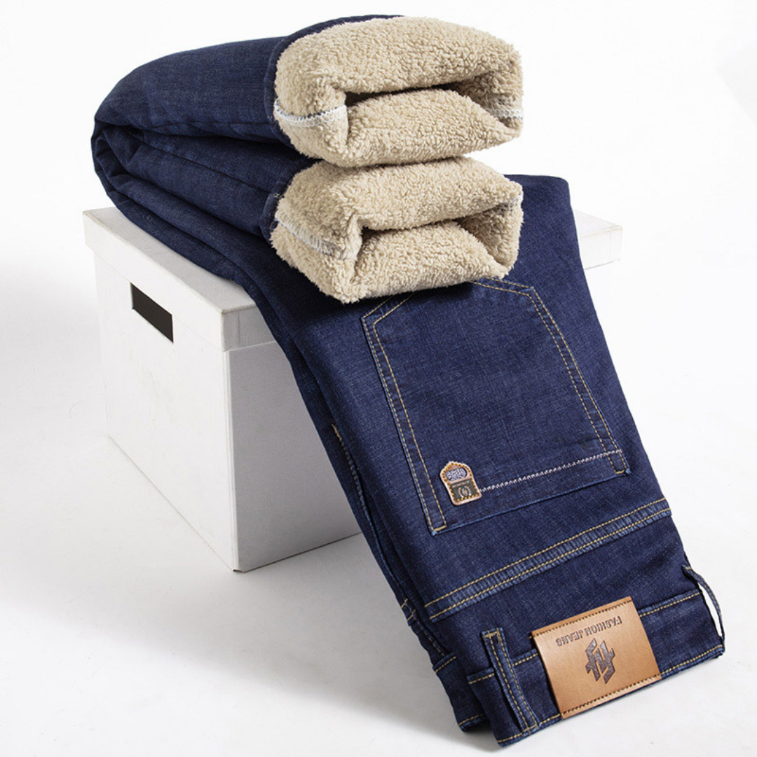 KIRUNA - Gefütterte Jeans mit Fleece