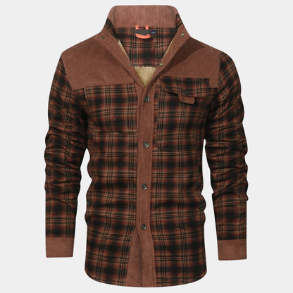 PAUL - Gefüttertes Flanelljacke