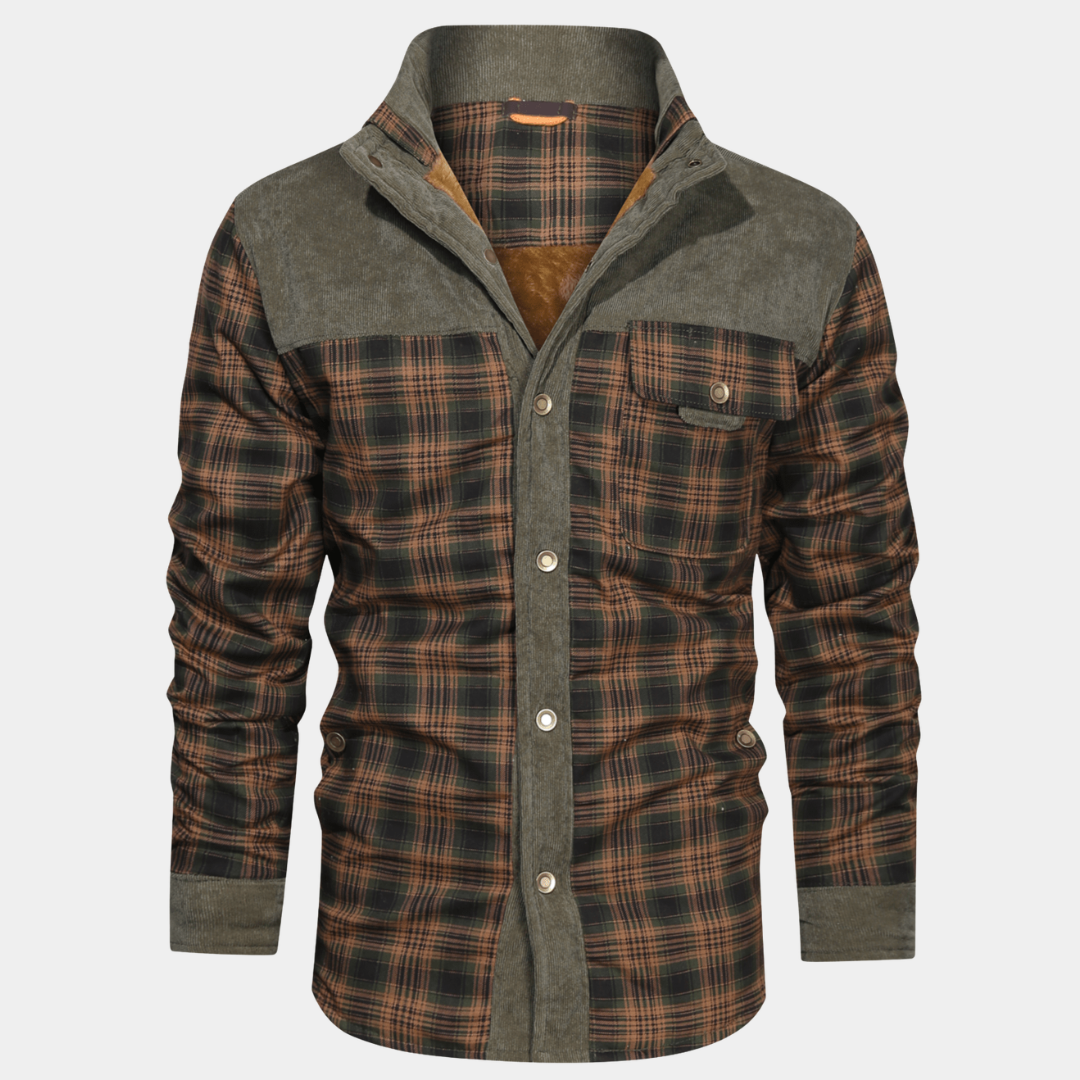 PAUL - Gefüttertes Flanelljacke