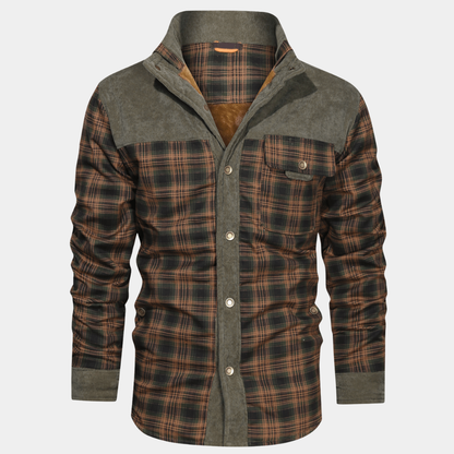 PAUL - Gefüttertes Flanelljacke