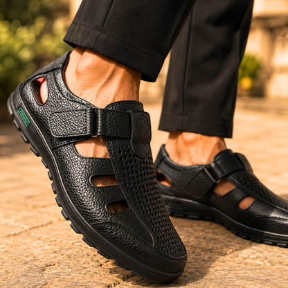 MICHA - Leder Sandalen