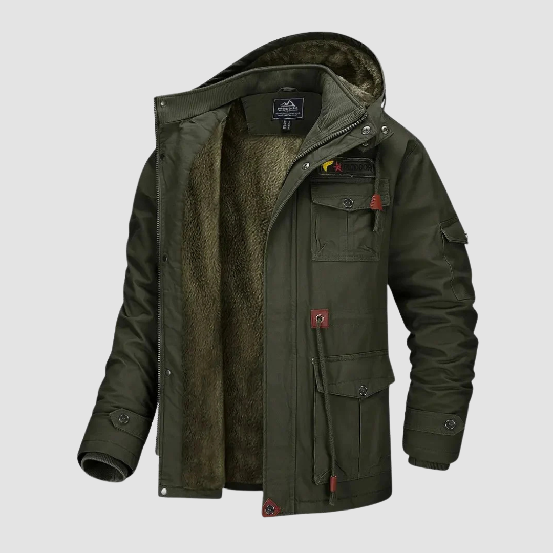 TRONDHEIM - Fleecegefütterte Cargojacke