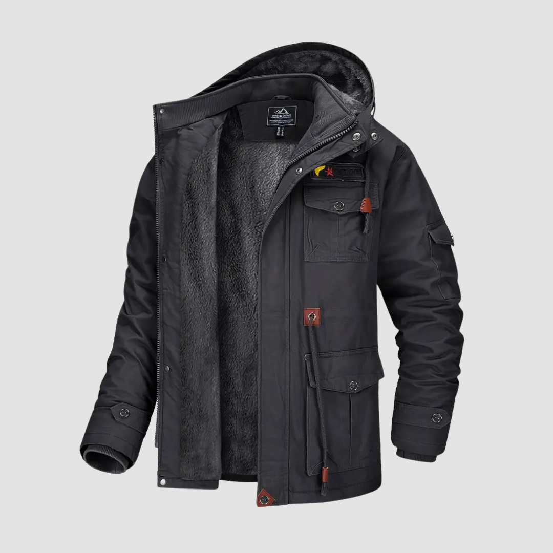 TRONDHEIM - Fleecegefütterte Cargojacke