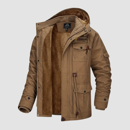 TRONDHEIM - Fleecegefütterte Cargojacke