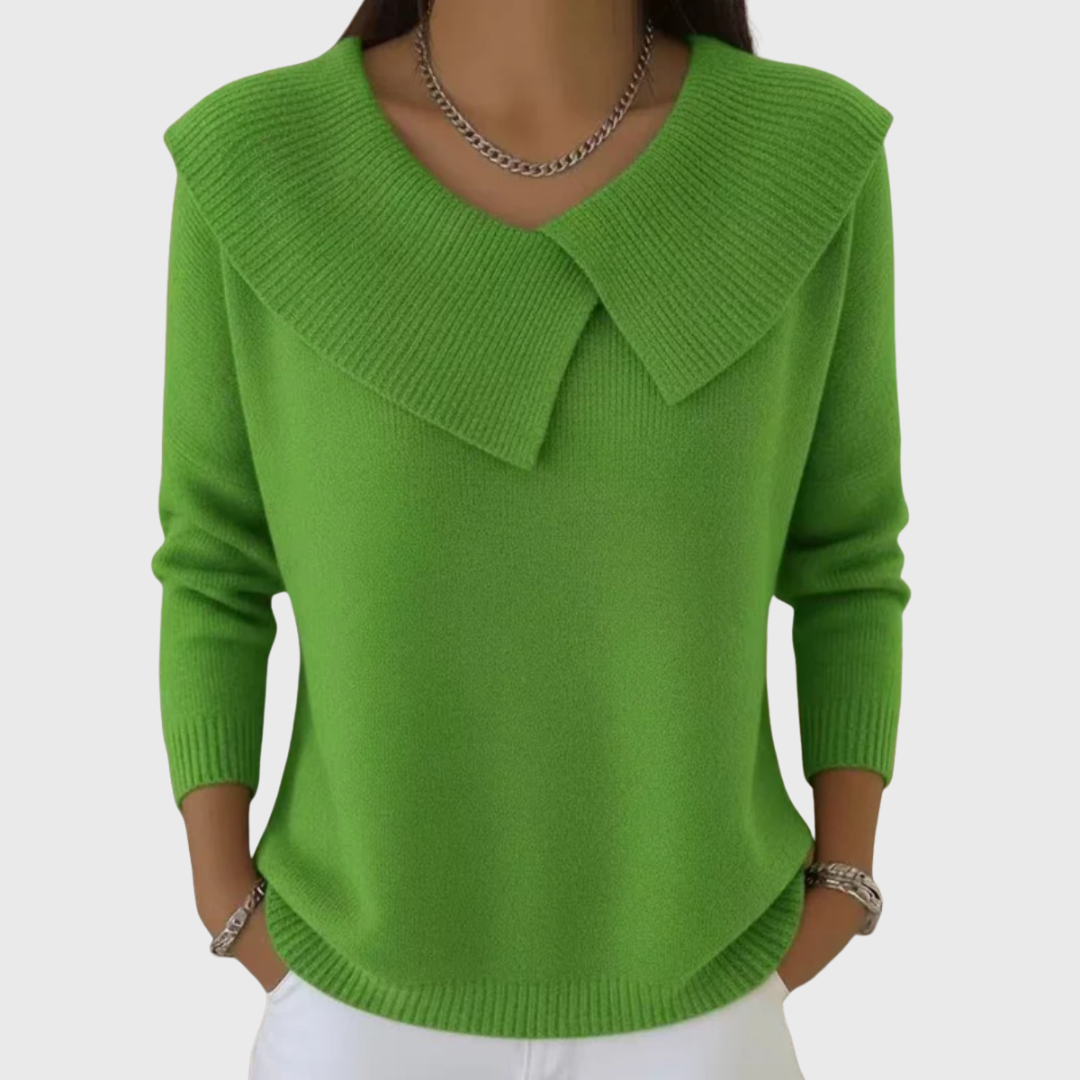 LANA™ - Warmes Oberteil mit weichem Kragen