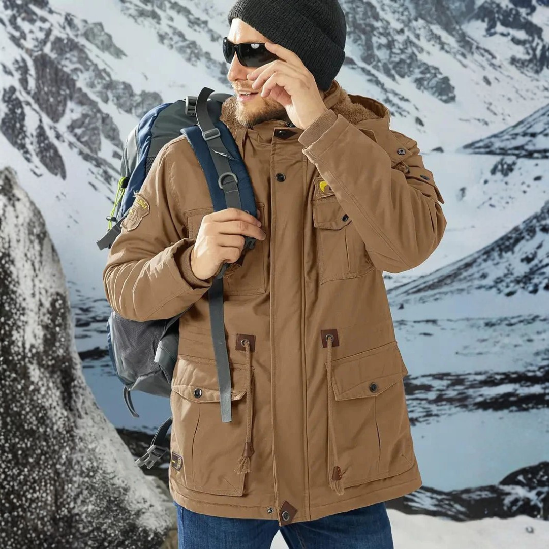 TRONDHEIM - Fleecegefütterte Cargojacke