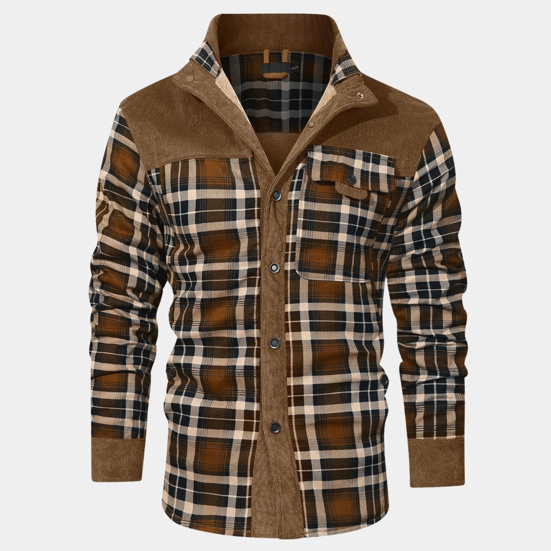 PAUL - Gefüttertes Flanelljacke
