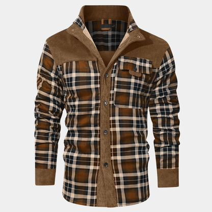 PAUL - Gefüttertes Flanelljacke
