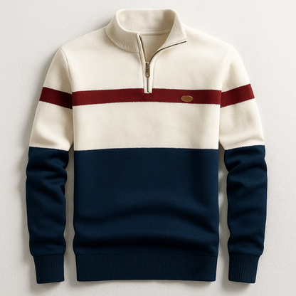 ZÜRICH - Quarter-zip-Pullover
