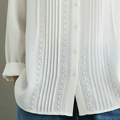 LUISA – Plissierte Bluse