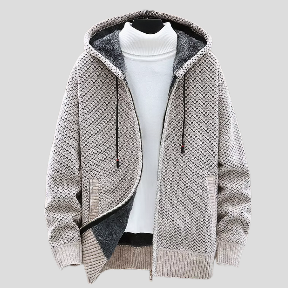 OSLO - Strick Hoodie