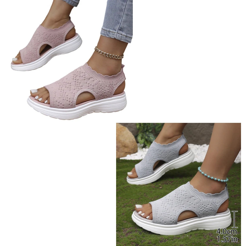 GERTRUDE - Plateau-Sandalen