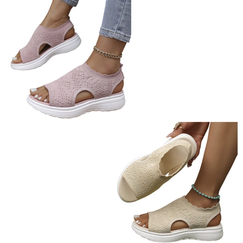 GERTRUDE - Plateau-Sandalen