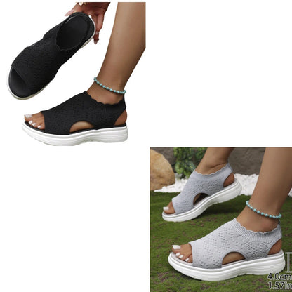 GERTRUDE - Plateau-Sandalen
