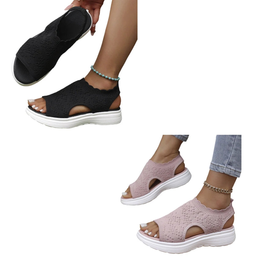GERTRUDE - Plateau-Sandalen