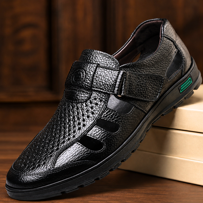 MICHA - Leder Sandalen