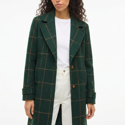 MARCELINE™ - Karierter mantel