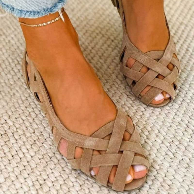 DARYA - Flache Sandalen