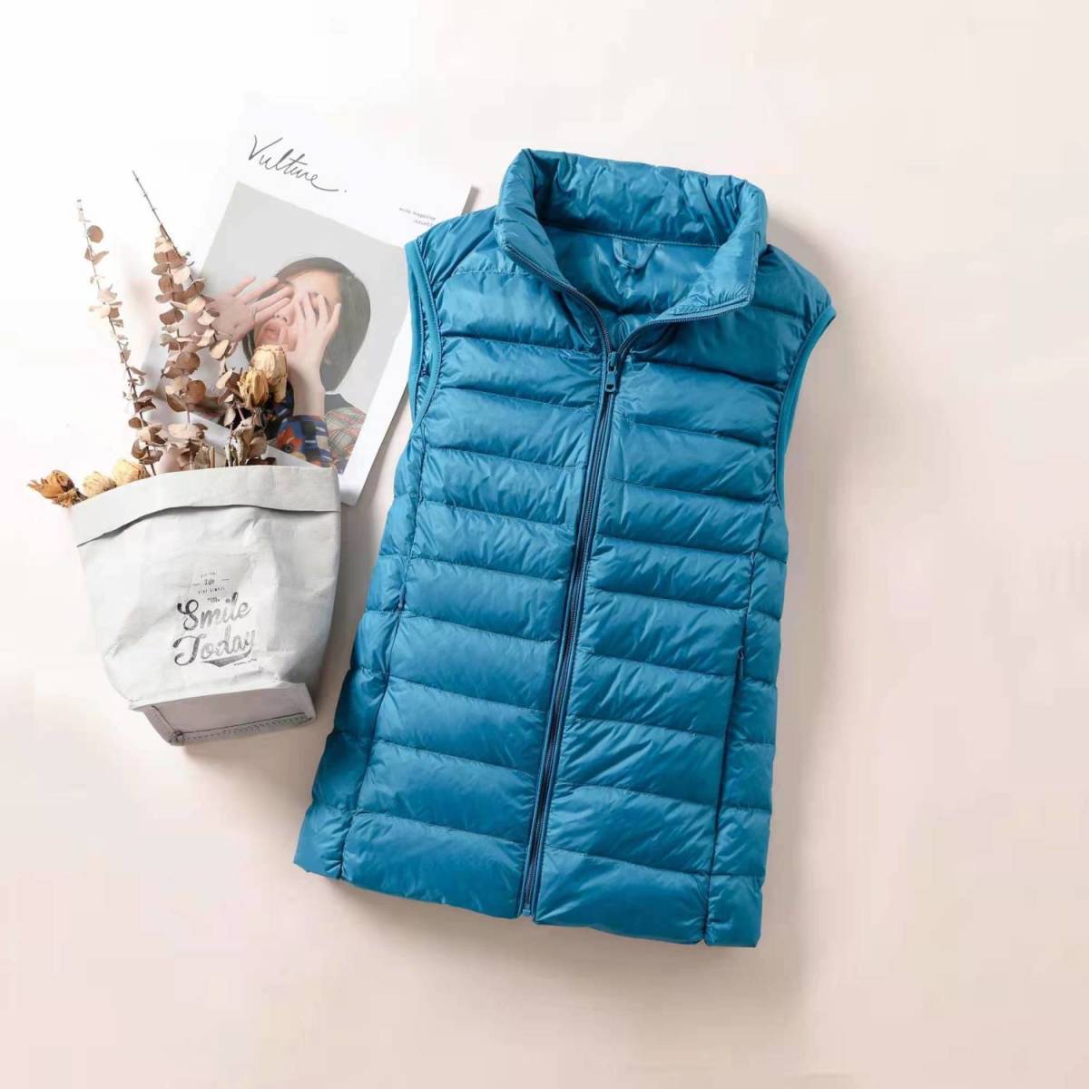 ELLY - Entendaunenjacke Damen Weste