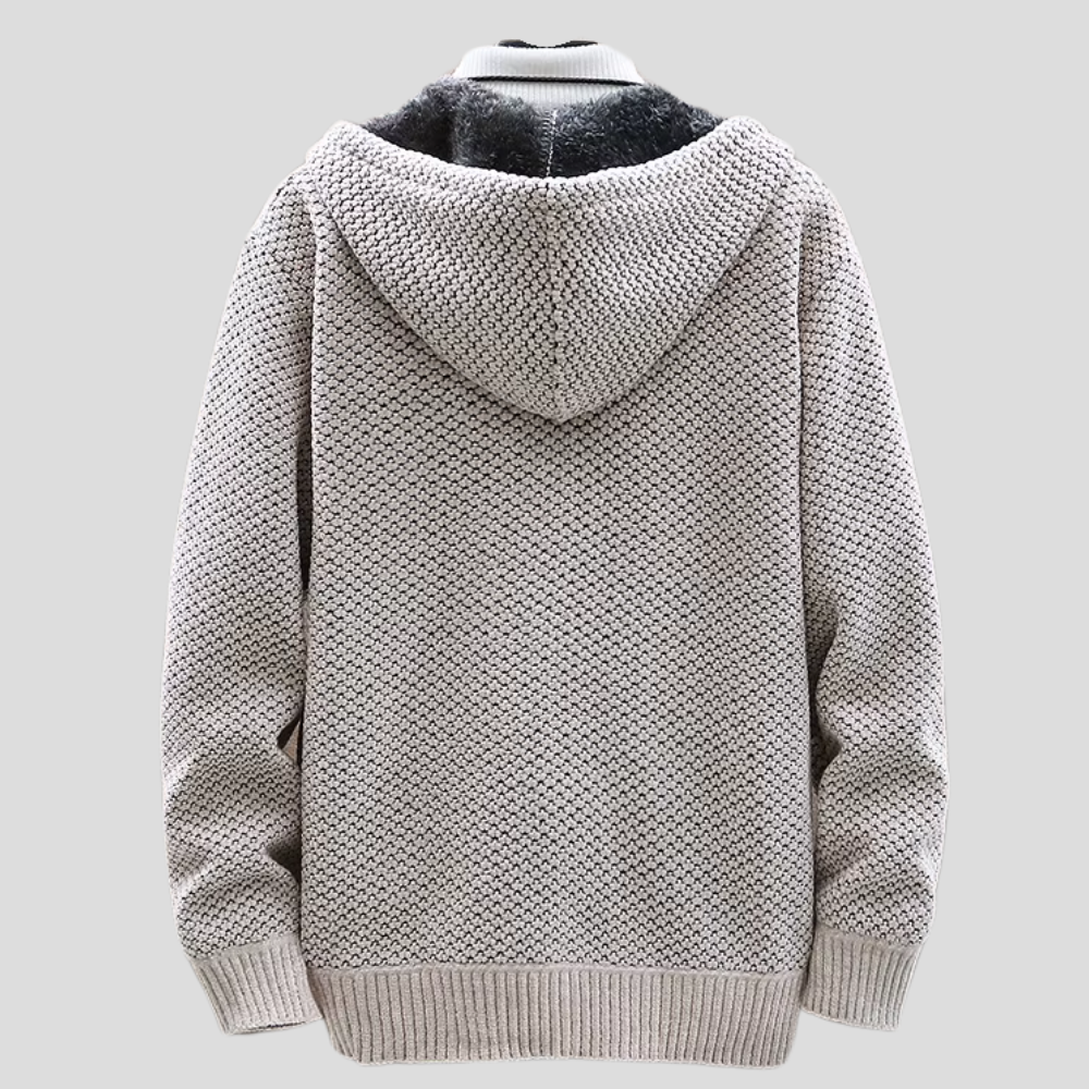 OSLO - Strick Hoodie