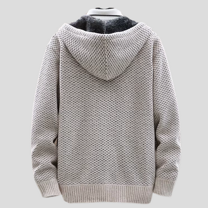 OSLO - Strick Hoodie