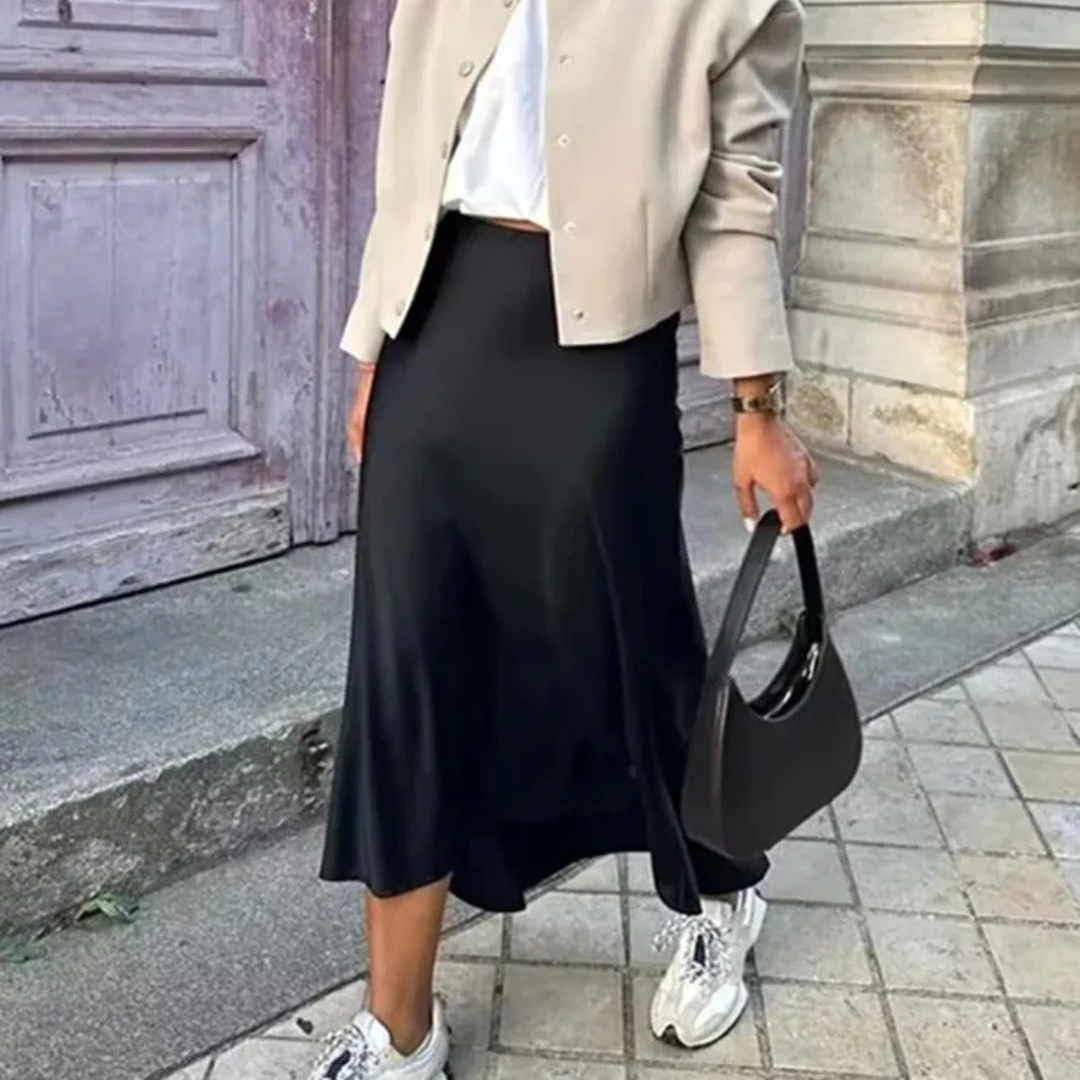 ANNETTE - Satinsrock