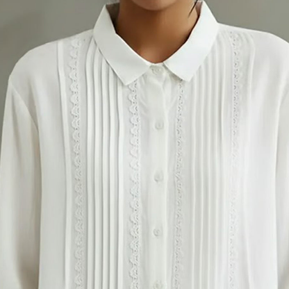 LUISA – Plissierte Bluse