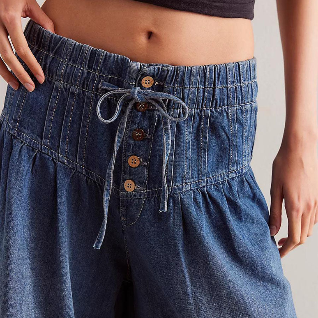 LINA - Weite Beinform Jeans