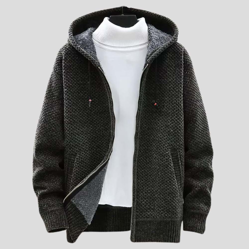 OSLO - Strick Hoodie