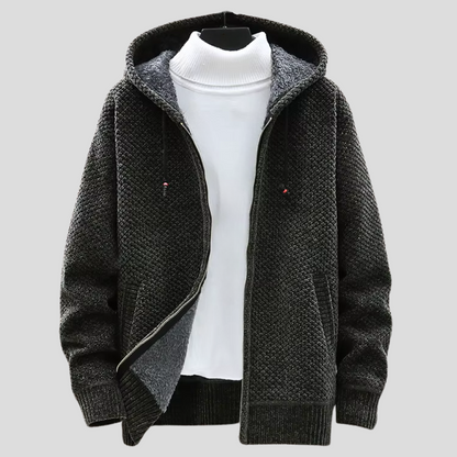 OSLO - Strick Hoodie