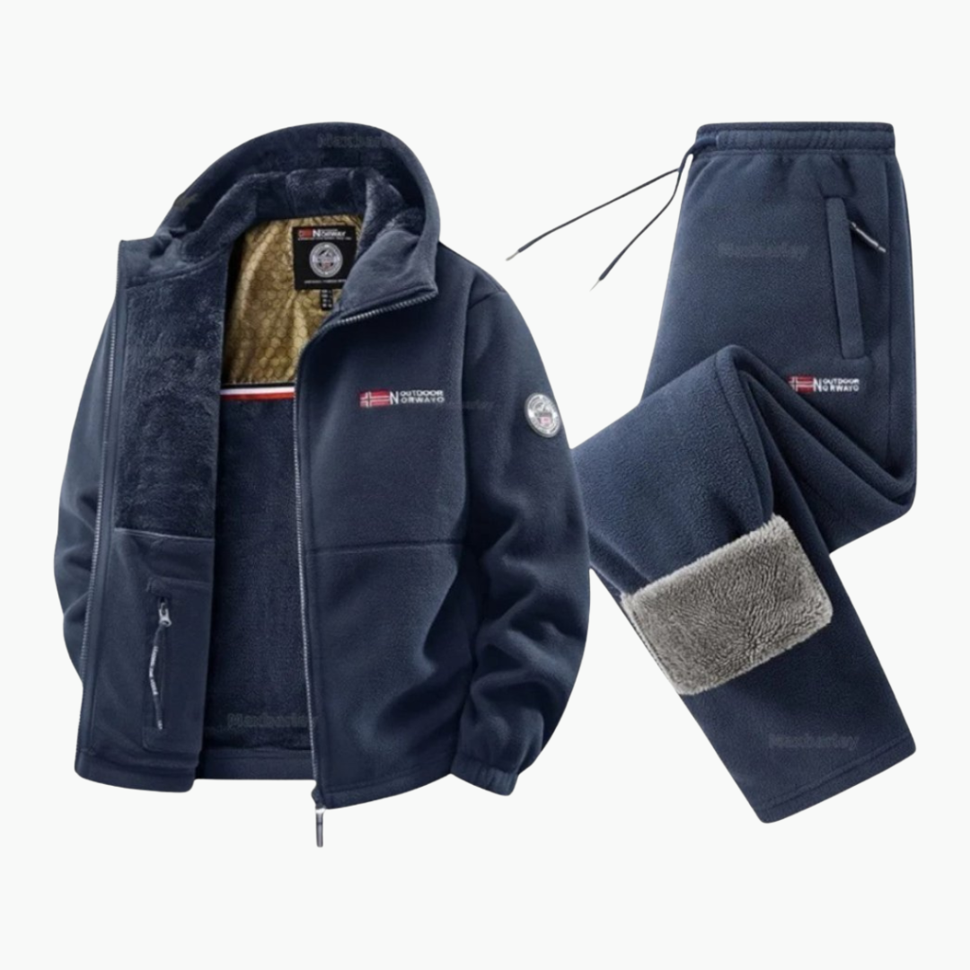 OSLO SET – Gefüttertes thermisches Winter-Set mit Fleece
