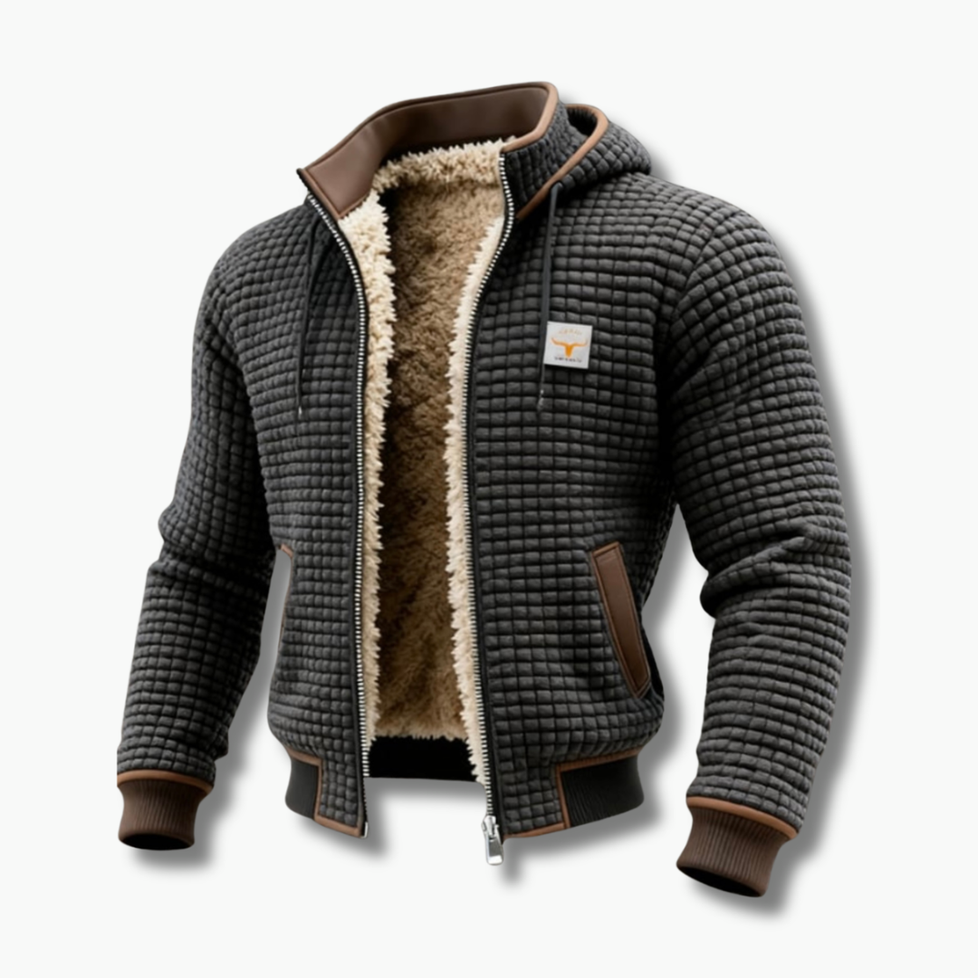 HELSINKI - Fleecegefütterte Bomberhoodie