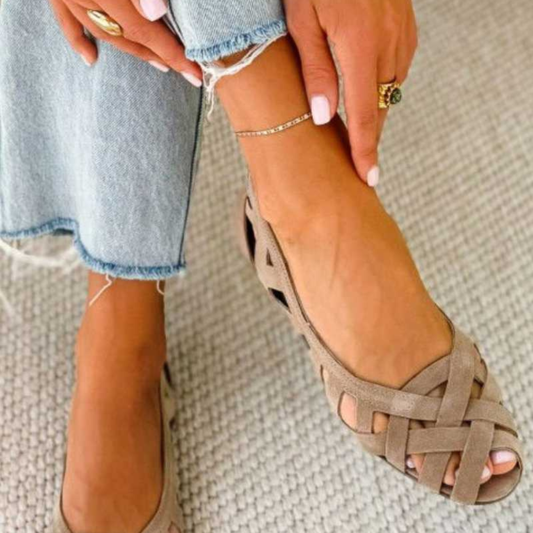 DARYA - Flache Sandalen