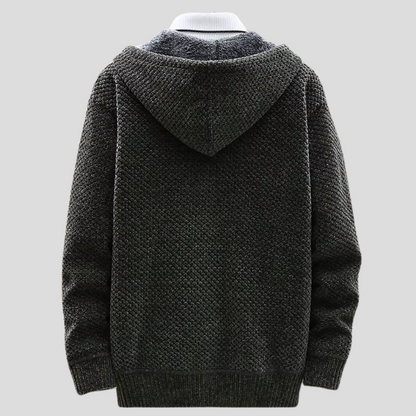 OSLO - Strick Hoodie