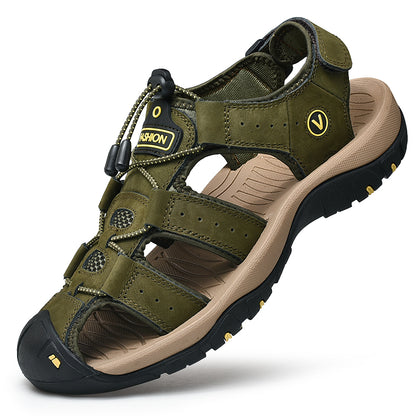 STEPPERS - Bequeme Outdoor-Ledersandalen