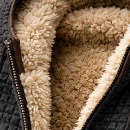 HELSINKI - Fleecegefütterte Bomberhoodie