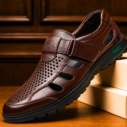 MICHA - Leder Sandalen