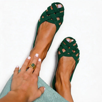 DARYA - Flache Sandalen