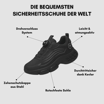 SURESTEP - Schutzsneaker für Sicherheit & ganztägigen Komfort