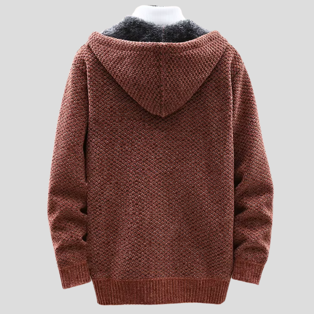OSLO - Strick Hoodie