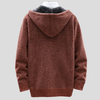 OSLO - Strick Hoodie