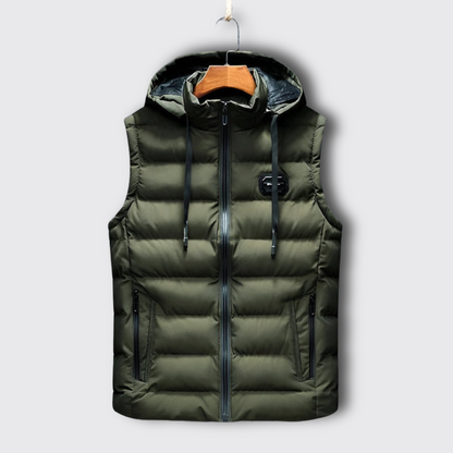 BERLIN™ - Steppweste mit Kapuze