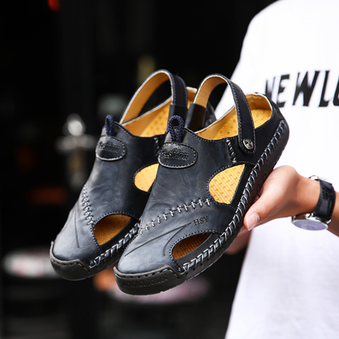 ROMAN - Herren-Sandalen aus Rindleder