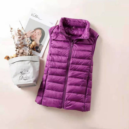 ELLY - Entendaunenjacke Damen Weste