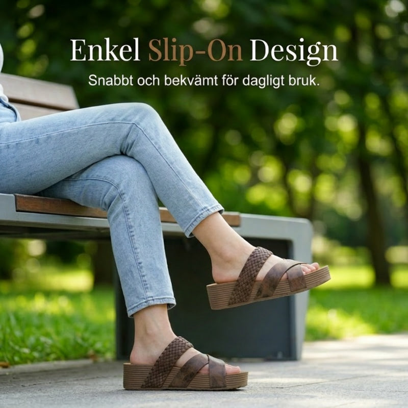 KATJA - Plattform Sandalen