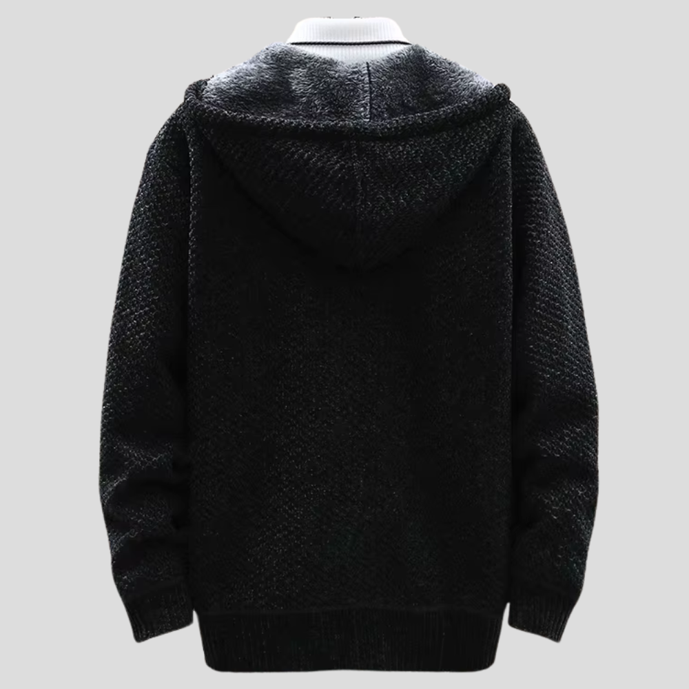 OSLO - Strick Hoodie