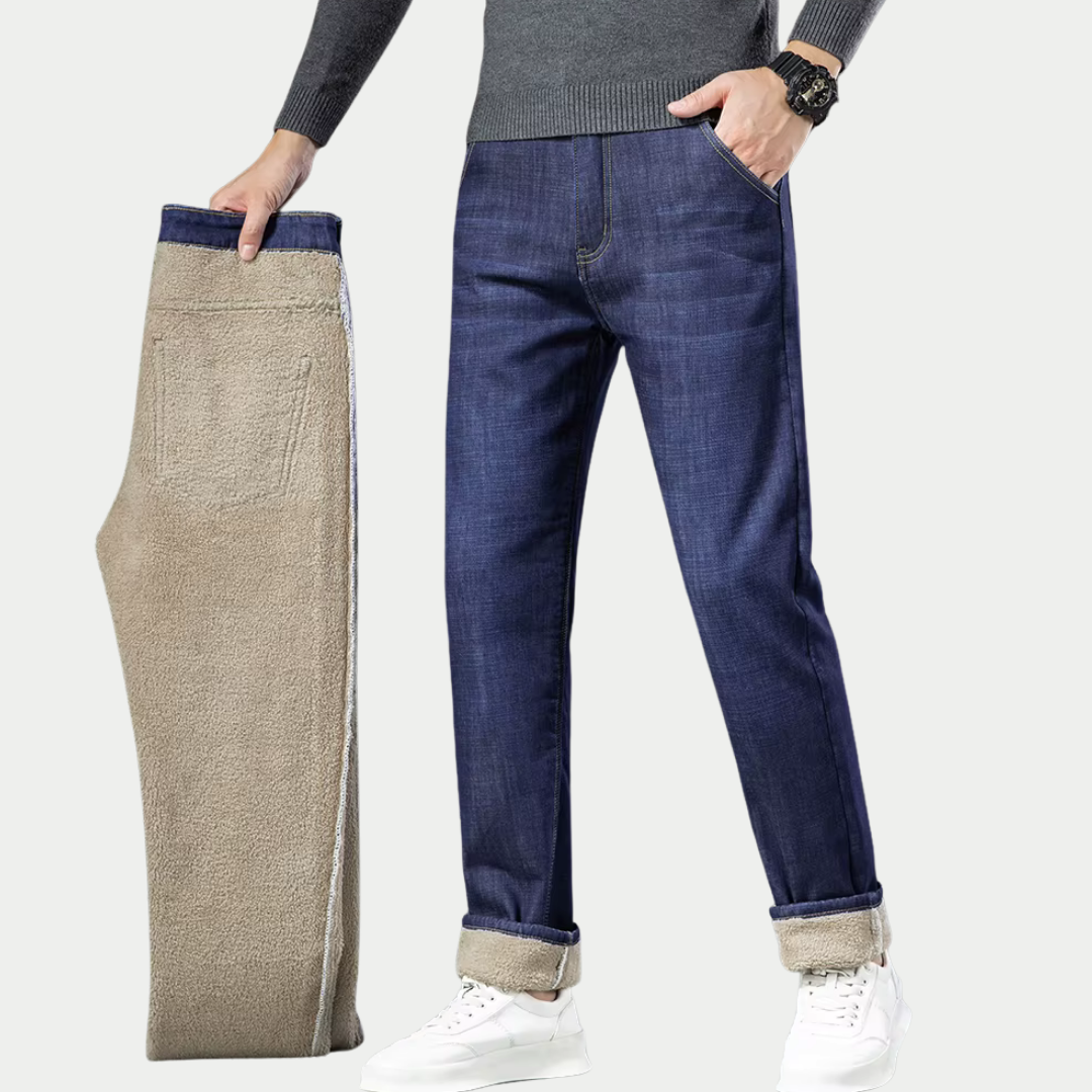 KIRUNA - Gefütterte Jeans mit Fleece